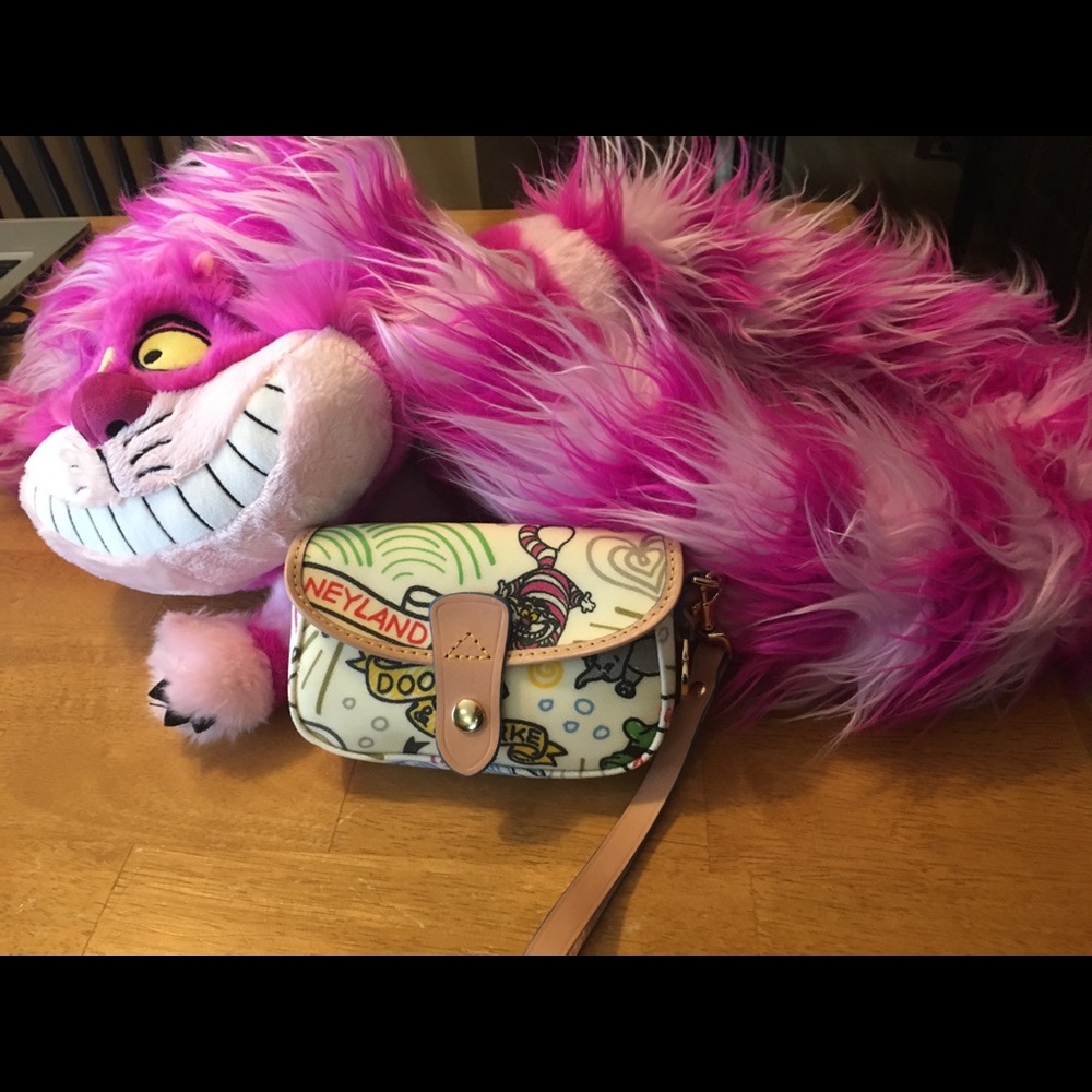 Like new *Magical* Dooney and Bourke wristlet.